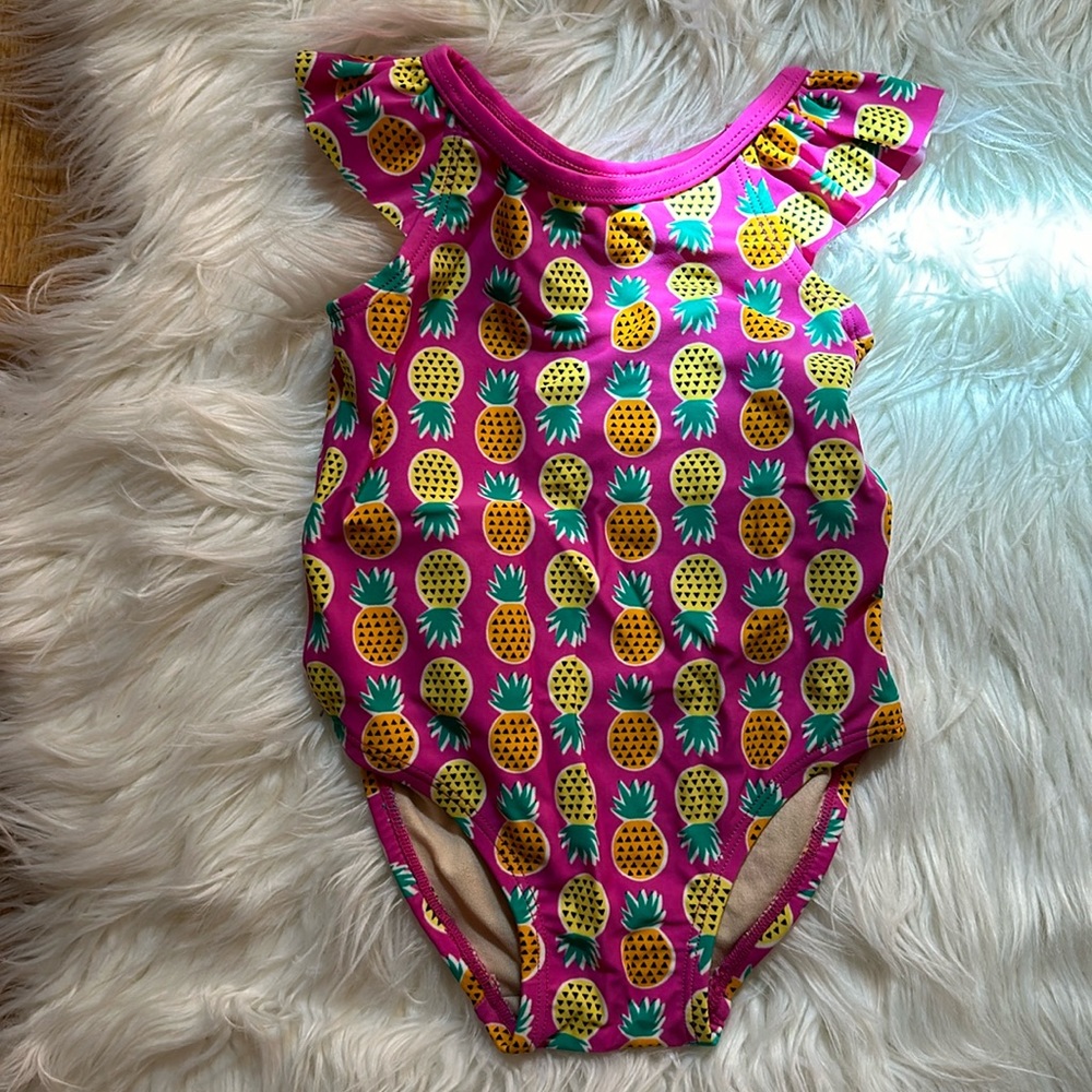 Tea bathing suit toddler girl